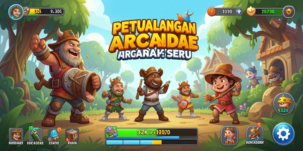 Tampilan gameplay 33ZK yang menarik dengan aksi cepat dan penuh tantangan.