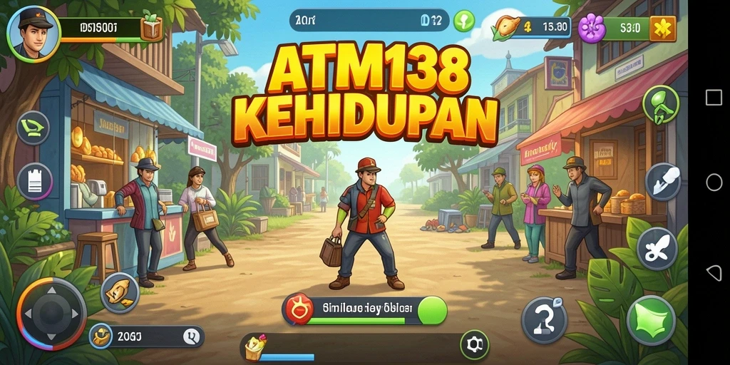 Tampilan gameplay ATM138 yang menarik dan interaktif.