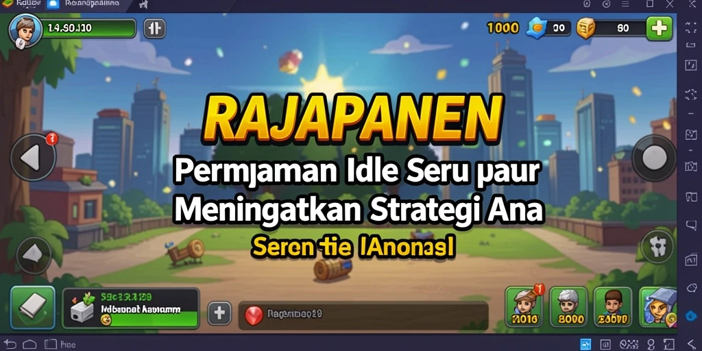 Tampilan gameplay RAJAPANEN yang menarik dan menawan.