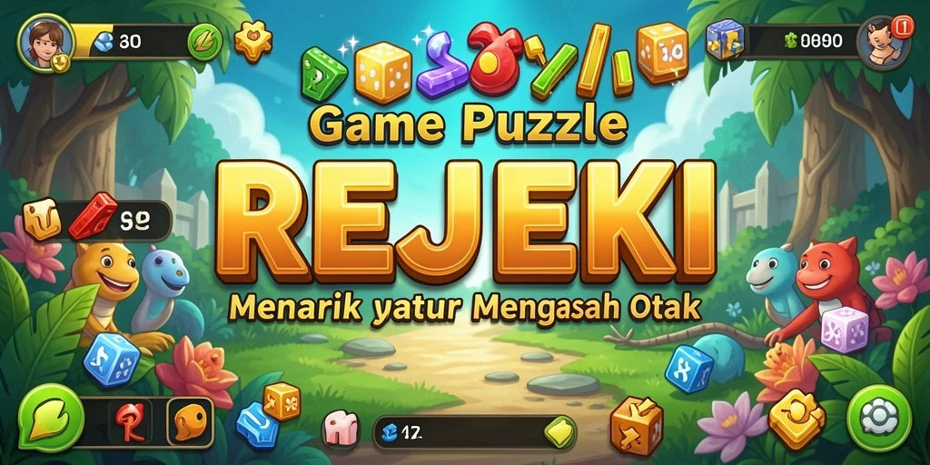 Gameplay Puzzle seru dari REJEKI dengan tantangan menarik.